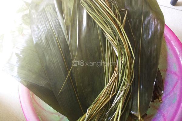 红豆枣粽的做法图解4