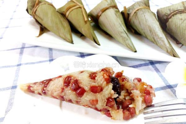 红豆枣粽的做法图解8