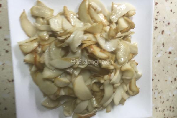 肉烧杏鲍菇的做法图解4