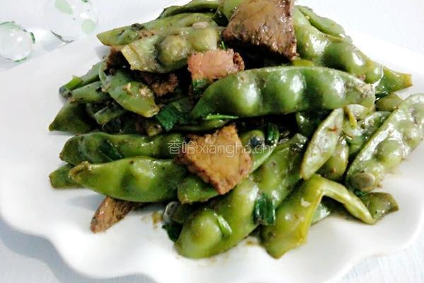 豆角炒肉片的做法图解11