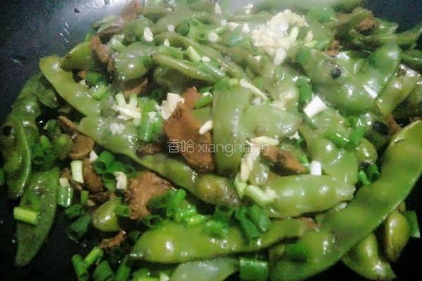 豆角炒肉片的做法图解10