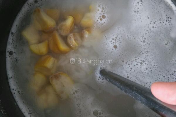 板栗粥的做法图解5