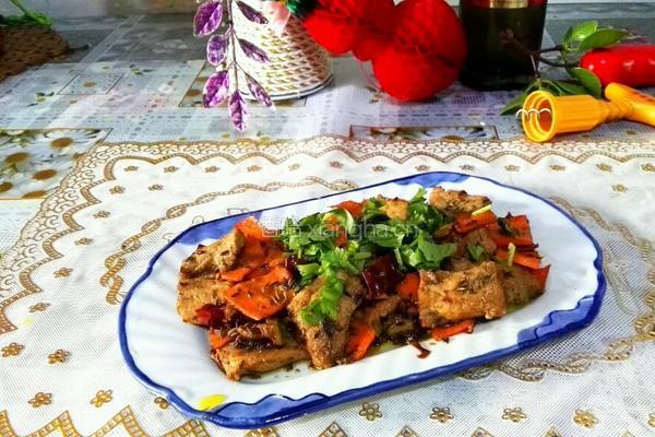 孜然肉片的做法图解7