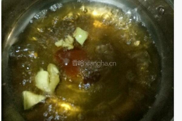红糖姜汁桂花西米露的做法图解1