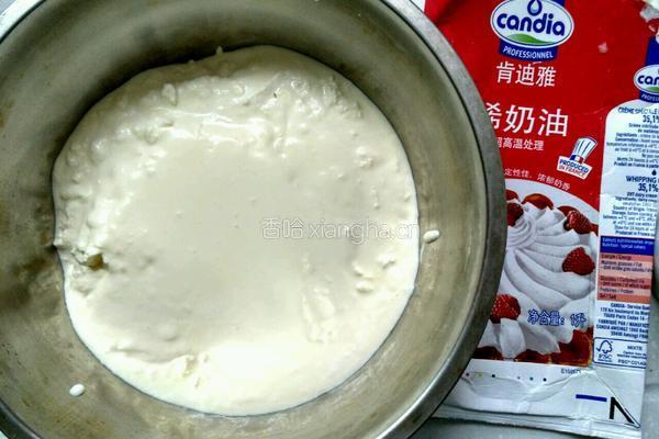 芒蔓奶油冰淇淋的做法图解2