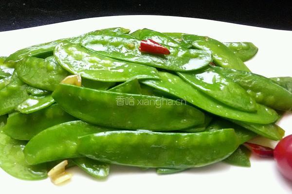 清炒荷兰豆的做法图解7