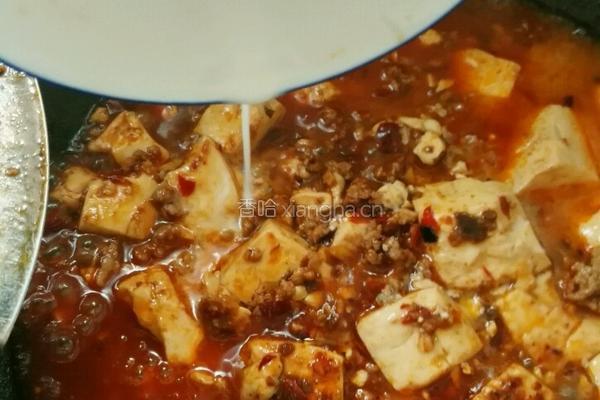 麻婆豆腐的做法图解7