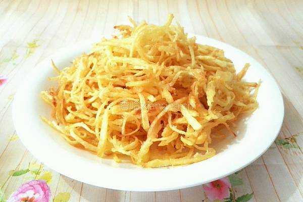 香炸土豆丝的做法图解8