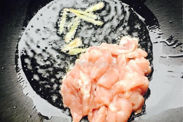 金针菇肉片的做法图解3