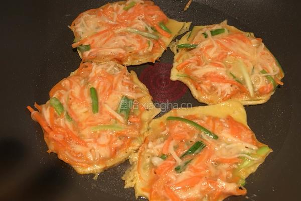 菜丝煎饼的做法图解9
