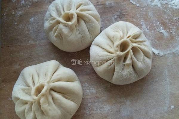 豆腐皮小白菜猪肉馅包子的做法图解8