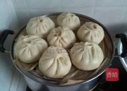 豆腐皮小白菜猪肉馅包子的做法图解10