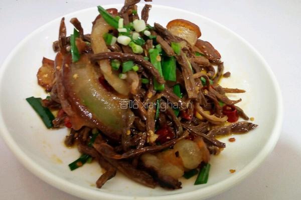 腊肉干豇豆