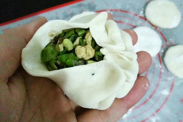 豆角鸡蛋茄子包的做法图解17