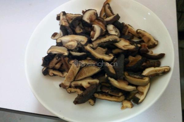 香菇肉片(家常菜)的做法图解3