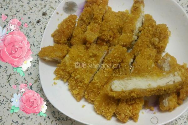 炸鸡排的做法图解7