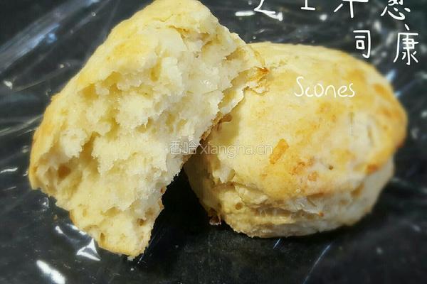 芝士洋葱司康饼的做法图解8