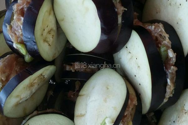 炸茄盒的做法图解4