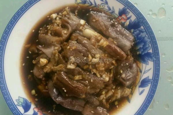 蒜泥茄子的做法图解7