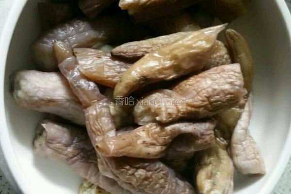 蒜泥茄子的做法图解2
