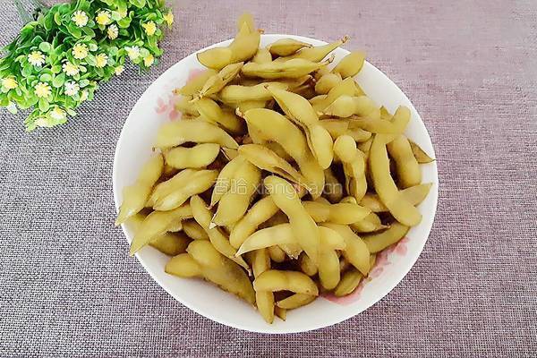 盐水毛豆的做法图解4