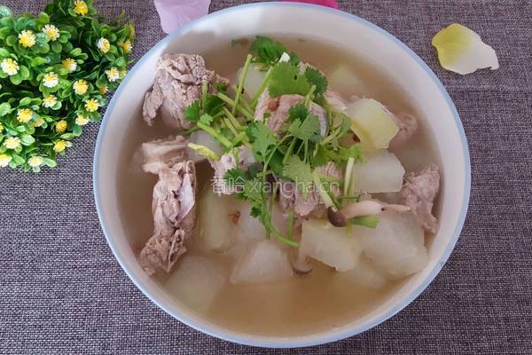 排骨冬瓜汤的做法图解7