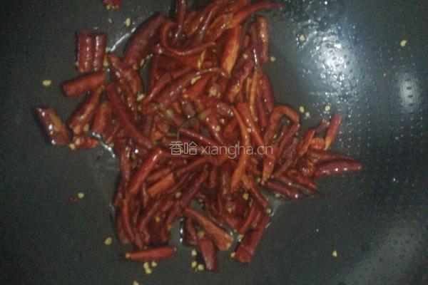 干煸四季豆的做法图解3