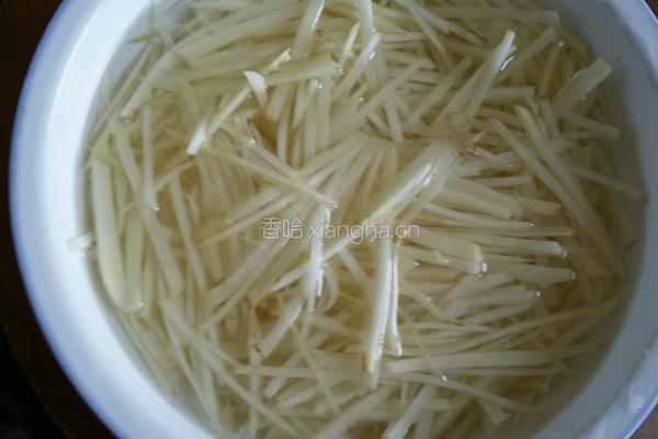 酸辣土豆丝的做法图解4