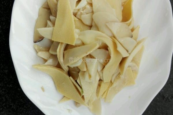杏鲍菇炒豆皮～家常菜的做法图解7