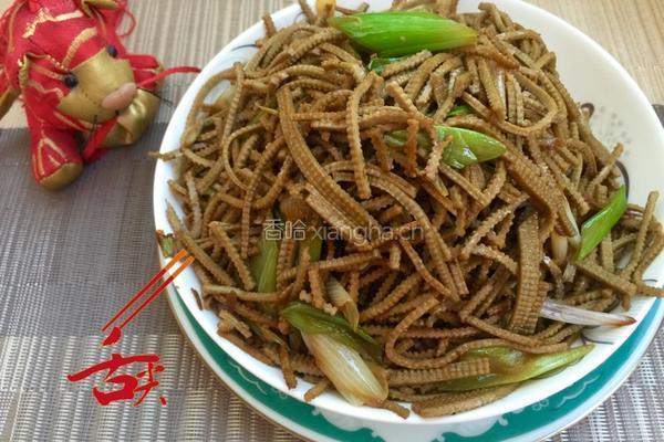 爆炒豆腐丝
