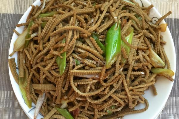 爆炒豆腐丝的做法图解7