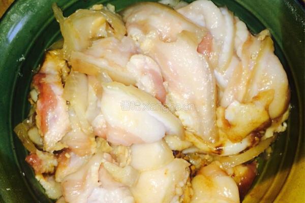 苦瓜炒肉的做法图解3