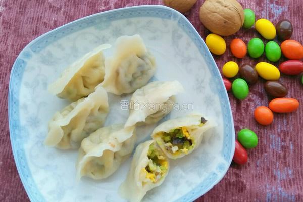 山芹鸡蛋虾仁饺的做法图解10