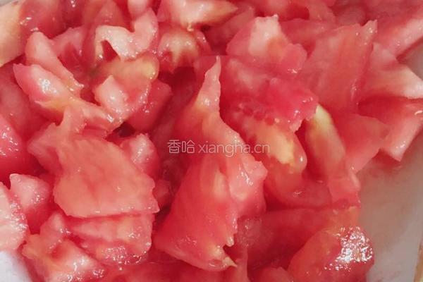 西红柿鸡蛋打卤面的做法图解1