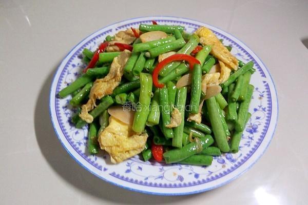 豆角炒鸡蛋的做法图解13
