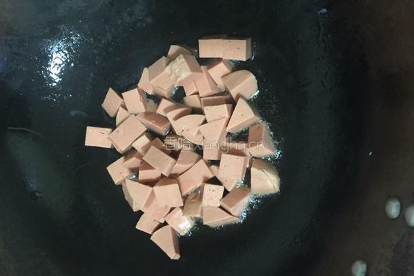 野山椒版青瓜火腿肠的做法图解5