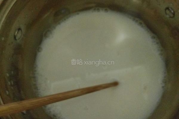 椰奶布丁的做法图解2