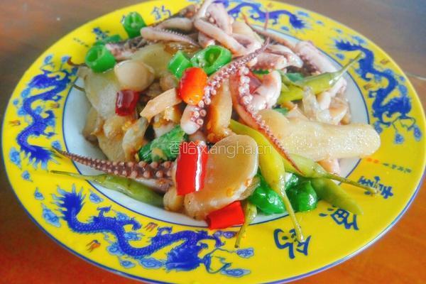 泡椒鱿鱼须的做法图解7