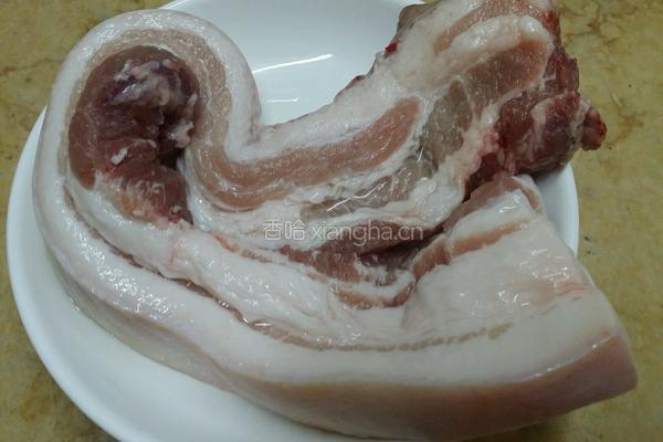 酒糟炖肉的做法图解1
