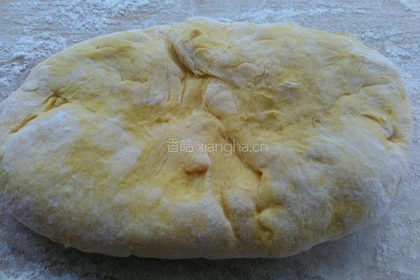 南瓜玫瑰花卷的做法图解8