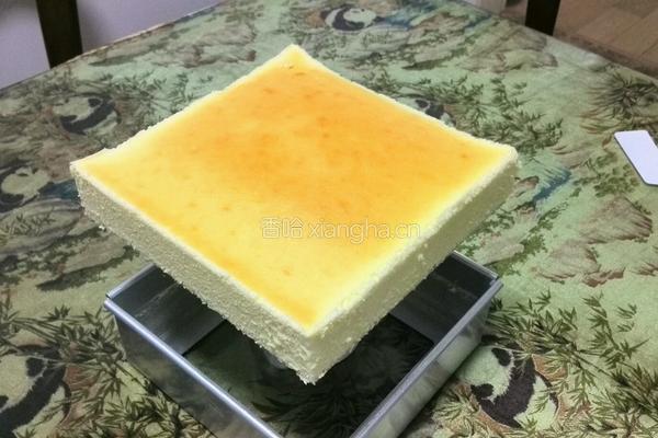 鸡蛋布丁蛋糕8寸方模的做法图解18