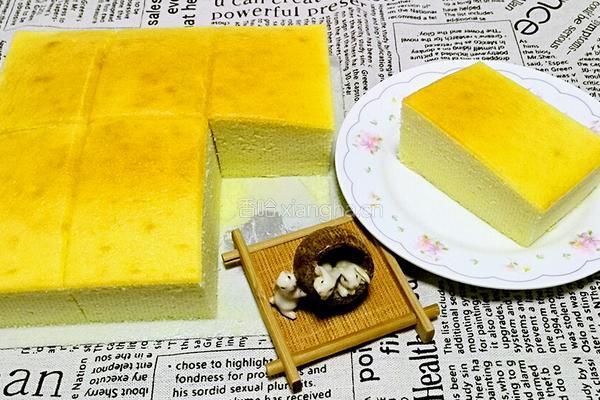 鸡蛋布丁蛋糕8寸方模的做法图解20