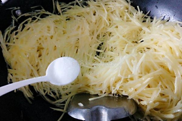 椒香炒土豆丝的做法图解6