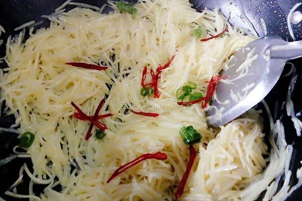 椒香炒土豆丝的做法图解9