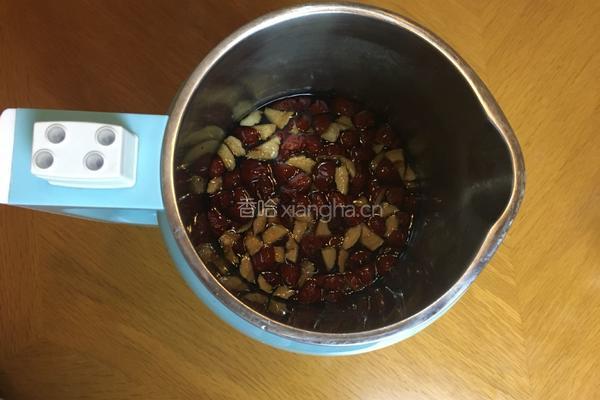 糙米红枣米糊的做法图解4