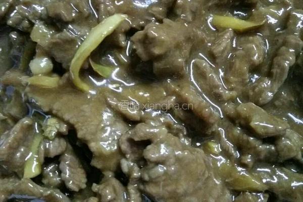 嫩炒牛肉的做法图解6