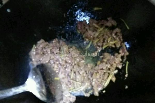 嫩炒牛肉的做法图解4