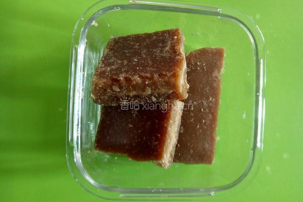 姜汁红糖千层马蹄糕的做法图解1