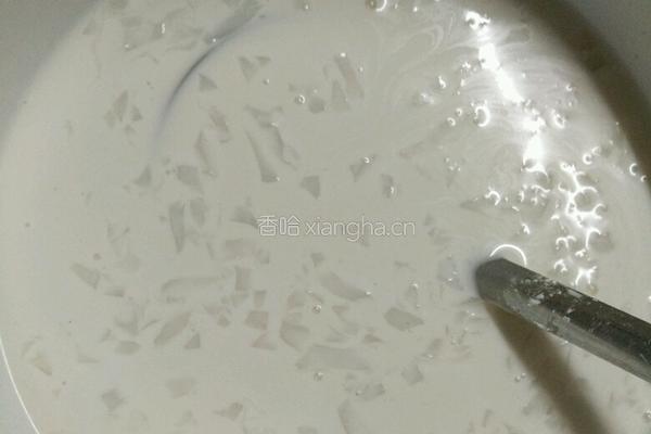 红糖椰汁糕的做法图解2