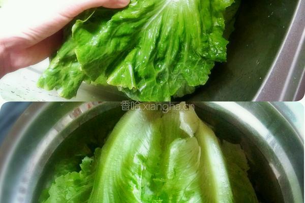 黑糯米饭汉堡的做法图解2